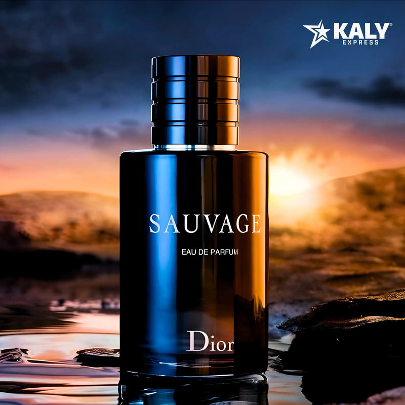 Kit 3 Perfumes Masculinos Importados (100ml cada) - Sauvage Dior l Bleu de Chanel l 212 VIP Black [ ÚLTIMAS UNIDADES PARA REVENDA)