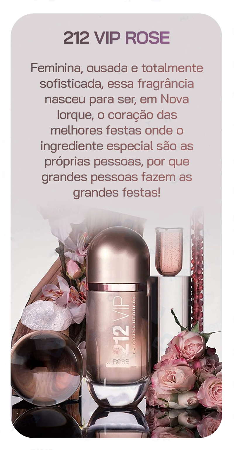 Combo EMPODERADA [PAGUE 1 LEVE 2] La Vie + 212 Vip Rosé (100ml cada) - Frete Grátis - Envio Imediato